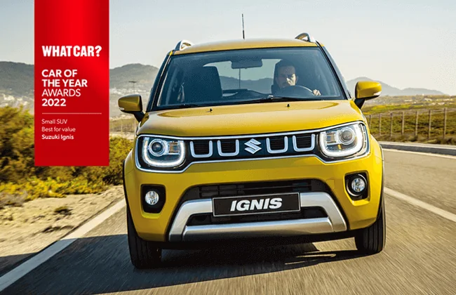 Φεβρουάριος του 2022: Το Suzuki IGNIS νικητής στα βραβεία «What Car?» 2022
